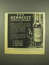 1944 Hennessy Cognac Brandy Ad - $18.49
