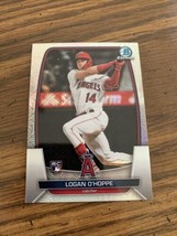 2023 Bowman Chrome Logan O&#39;Hoppe Mega Box Mojo Rookie RC #39 Angels - £2.72 GBP