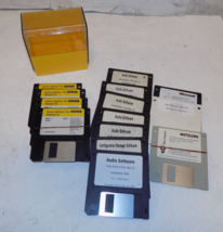 Lot Of 13 CH 1.44MB 3.5 Inch Floppy Discs With Case - $12.72