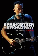 Springsteen on Broadway Poster Netflix Movie Art Film Print Size 24x36&quot; 27x40&quot; - £9.47 GBP+