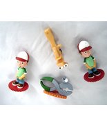  Lot of 4 Disney Handy Manny Figures Play Set Cake Topper Figurine - £15.17 GBP