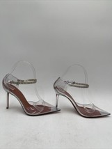 Women’s AMINA MUADDI Ursina Embellished Transparent Pumps Clear Size 36.5 - £245.85 GBP