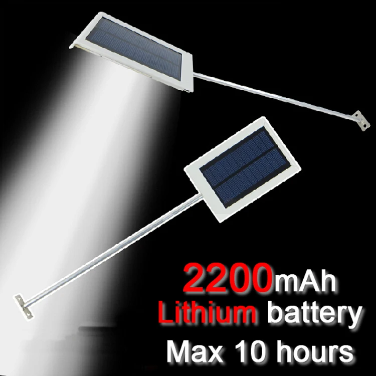 2018 new 15 LEDs Solar lamp Sensor solar Powered Panel LED Street Light Outdoor  - £155.86 GBP