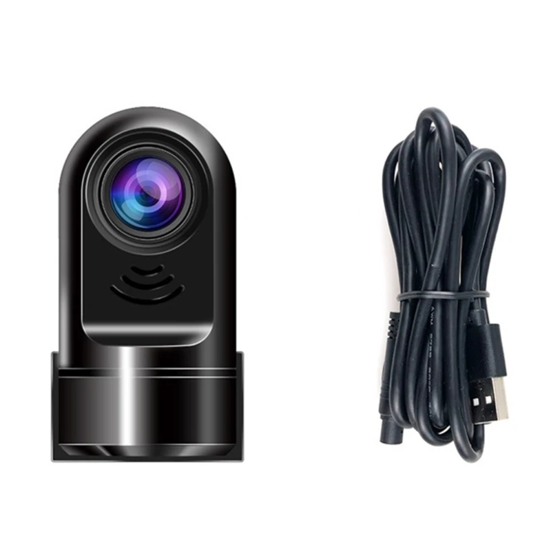 Mini Dashcam Auto Car Full High Video Recorder with Forward Collision Warning - $24.52