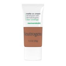 Neutrogena Clear Coverage Flawless Matte CC Cream, Teak, 1 oz.. - £23.80 GBP