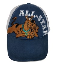 Scooby-Doo All-Star Strapback Cap Hat Adjustable Blue White Mesh Back - £22.20 GBP