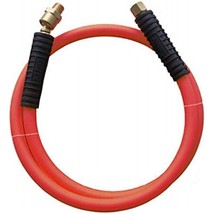 FRITA INC 1315S349-R Master Mechanic Red Rubber Whip Hose, 3/8-inch x 3-feet - $23.91