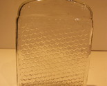 VINTAGE LAKE SHORE HONEY BOTTLE WITH NO DRIP METAL LID HONEYCOMB DESIGN - $44.99