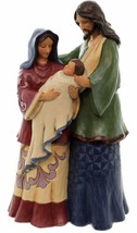 THE CHRISTMAS STORY FIGURE SCULPTURE HAND PAINTING JIM SHORE BY ENESCO 10” - £138.48 GBP