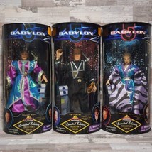 LOT OF 3 BABYLON 5 Action Figures 9&quot; Doll Collector&#39;s Series Limited Ed - NEW - £27.10 GBP