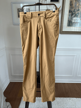 Lululemon ABC Pant Classic 34” Inseam Wheat Khaki 32 X 33 - $51.84