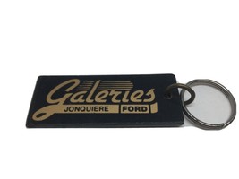 Vintage Ford Dealer Promo Key Ring Keychain Les Galeries Ford Jonquiere Porte-Clé - £5.51 GBP