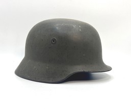 RARE German Bundeswehr M35-50 1951 BSG Helmet of named Spanish Guard Vol... - $1,441.47