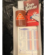 1975 Vintage Triple Yahtzee Replacement Parts *Incomplete/Pre-Owned/No B... - $190.18 MXN