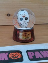 Friday the 13th Jason Lives Jason Voorhees Red Glitter Mini Snow Globe - £19.74 GBP