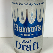 Hamm's Beer Can Vintage Real Draft Blue White 12oz All-Aluminum Punch Top - $9.49