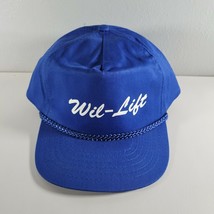 Wil Lift Hat Mens Trucker Blue Snapback Cap Casual Work Hat - £6.33 GBP
