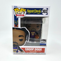 Funko Pop Rocks Snoop Dogg #303 Purple Lakers Jersey 15000 Pieces With Protector - £24.41 GBP