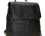 Fossil Claire Leather Backpack SHB1932001 Black NWT $195 Retail Brass Ha... - $102.95