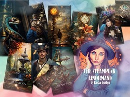 STEAMPUNK LENORMAND - ORACLE CARDS by Kasia Goslyn - $82.57