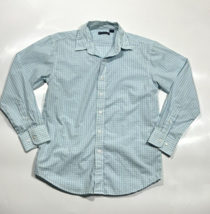 Blue Generation Long Sleeve Button Down Shirt Mens Small Light Blue Plai... - $16.82