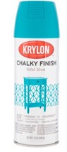 Krylon Chalky Finish Spray Paint, Tidal Blue, 12 Ounce - $14.95