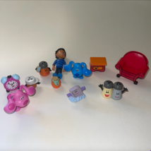 Blues Clues Figures Lot 11 Figures Playset Just Play Toys 2019 - Great Condition - £15.17 GBP