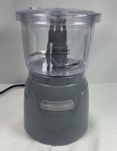 Hamilton Beach 3-Cup Stack &amp; Press Food Chopper - Gray - 72740: Compact ... - $209.90 MXN