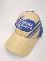Bud Light Beer Wicker Trucker Hat Cap Adjustable Size Alcohol Budweiser ... - $9.95