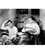 Laurel and Hardy Stan &amp; Ollie wear night shirts in bed 4x6 photo inch - €6,06 EUR