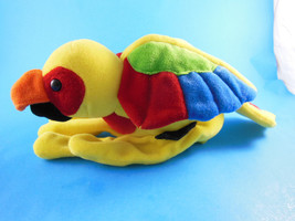 Bird Parrot Hand Puppet excellent condition by Plush Creations glove style - $10.88
