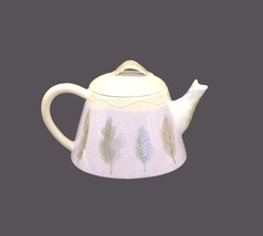 Block Basics Tree House large six-cup teapot. Deb Mores design. Flaws. - $47.24
