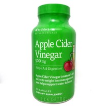 Apple Cider Vinegar Pills 500mg 90 Capsules ACV RXSelect - £12.70 GBP