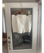 Polo Ralph Lauren Chino Shorts Men 42 White Golf Dress Boat Classic Fit - $25.90 CAD