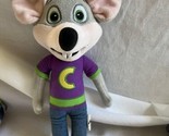 Chuck-E-Cheese Pizza Mouse 13&quot; Plush Stuffed Animal Toy 2013 Chucky Plus... - £8.15 GBP