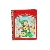 The Littlest Christmas Elf 1987 A Little Golden Book Vintage Childrens Story - $11.30