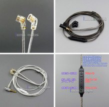 Mic Remote Pure Silver Plated Earphone Cable For QDC Gemini Gemini-S Anole V3-C  - £19.64 GBP