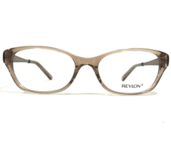 Revlon Brille Rahmen RV5042 230 CAPPUCCINO Klar Brown Cat Eye 52-17-135 - $59.38