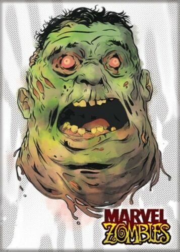 Marvel Zombies The Incredible Hulk Head Art Image Refrigerator Magnet NEW UNUSED - £3.16 GBP