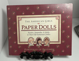 American Girl Pleasant Company 1996 unused Paper Dolls book see photos  rare - £14.68 GBP