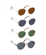 New Unisex Classic Metal Round Frame - $196.41 MXN