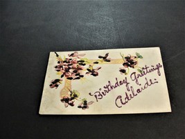Birthday Greetings Adelaide -1900s Unposted Embossed Postcard. RARE. - £6.00 GBP
