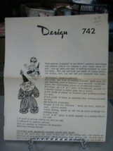 Laura Wheeler Design 742 Yarn Clown Pattern - 14&quot; Tall - $8.02