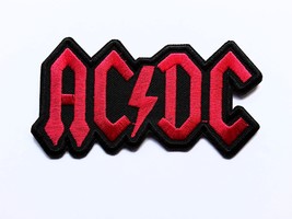 AC/DC HEAVY ROCK METAL POP MUSIC BAND EMBROIDERED PATCH  - £3.91 GBP