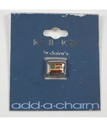 ICING BY CLAIRE&#39;S ADD A CHARM USA AMERICAN FLAG ITALIAN CHARM NEW - $3.16