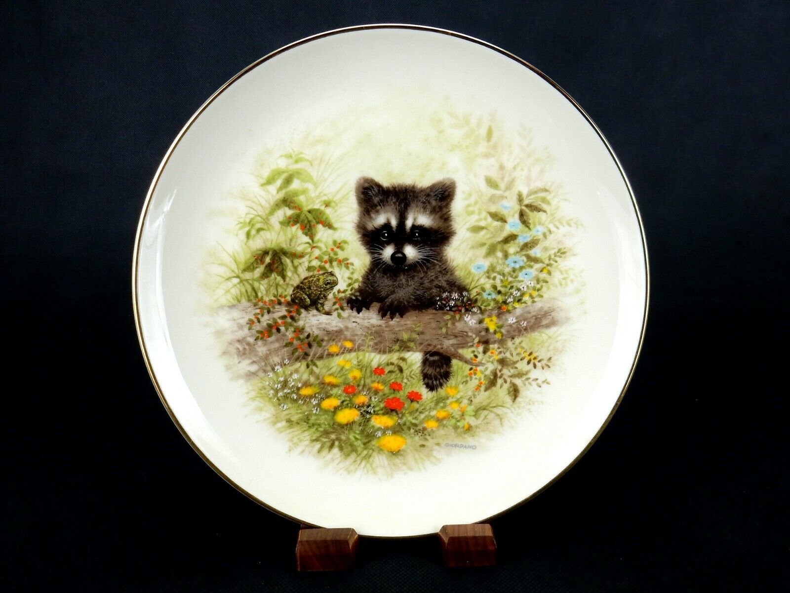 Joseph Giordano Collector Plate, "Making Friends", Innocent Encounters, #PLT46B - $6.81