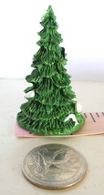  Grandeur Noel Victorian Village Snowy Evergreen Christmas miniature 1995  - $6.88