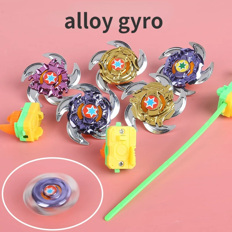 Mini Color Cartoon Alloy Gyro Toys Children Adult Decompression Desktop Gyro - £8.80 GBP