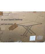 Sit and Stand Desktop Converter- Black - $729.21 MXN