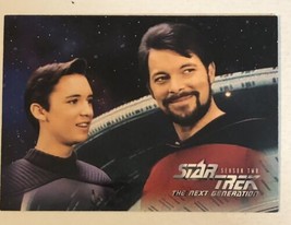 Star Trek TNG Trading Card Season 2 #111 Jonathan Frakes Wil Wheaton - £1.54 GBP